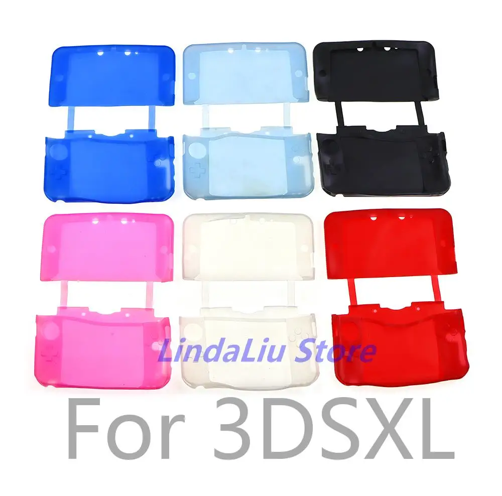 6 Pz/Lotto Colorato Vendita Calda Morbido Gel Di Silicone Antipolvere Custodia Protettiva Per 3Ds Xl Ll 3Ds Xl Ll Controller