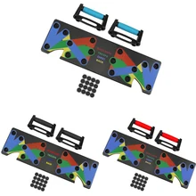 9 в 1, пуш-ап стойка, доска для бодибилдинга, система для фитнеса, комплексная тренировка, тренажер для тела, инструменты для тренировок, Прямая поставка