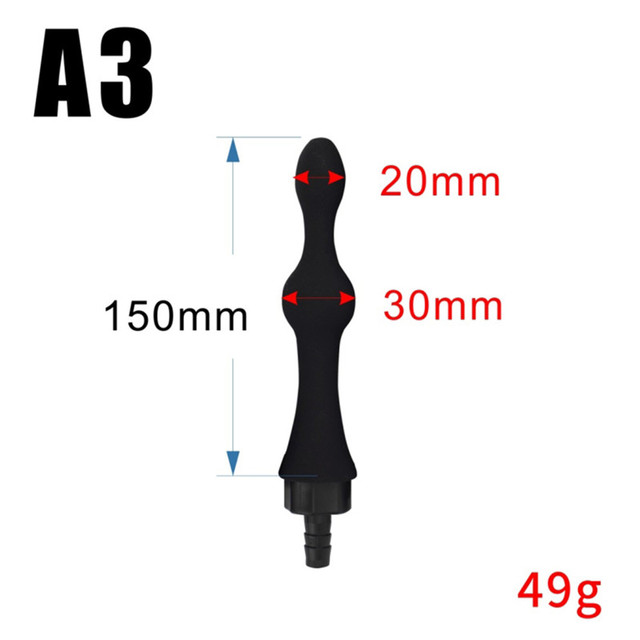 Shower Enema Anal Cleaning Anus Vaginal Cleaner Douche Silicone Nozzle Toilet Bidet Shower Tip Portable Bidet sprayer