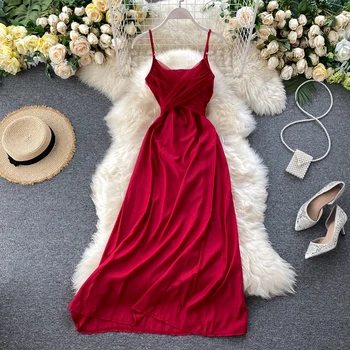 

slim mesh patchwork cross criss bandage dress Sexy spaghetti strap Summer maxi long Dress Women Casual beach holiday tunic dress
