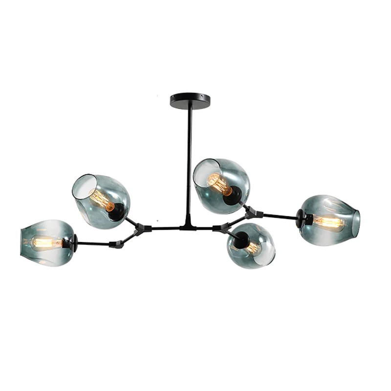 

Nordic Designer Chandelier Simple Modern Art Creative Personality Ceiling Pendant Lamp Iron Home Decoration Light Fixture
