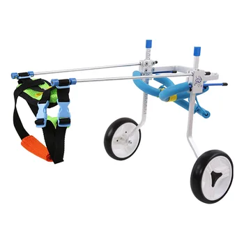 

Hot Sale 5 Types Cart Pet Wheelchair for Handicapped Hind Legs Small Dog Cat/Doggie/Puppy Walk Stainless Steel Xxs-L