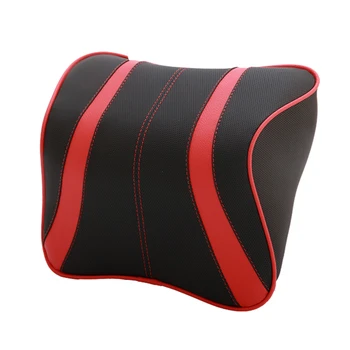 

car accessories Car Headrest Neck Support Pillow Adjustable Strap Memory Foam Car Seat Pillow