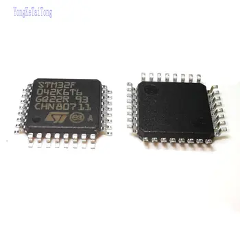 

5PCS STM32F042K6T6 STM32F042 32F042 Single chip IC MCU LQFP32 48MHz 32Kb