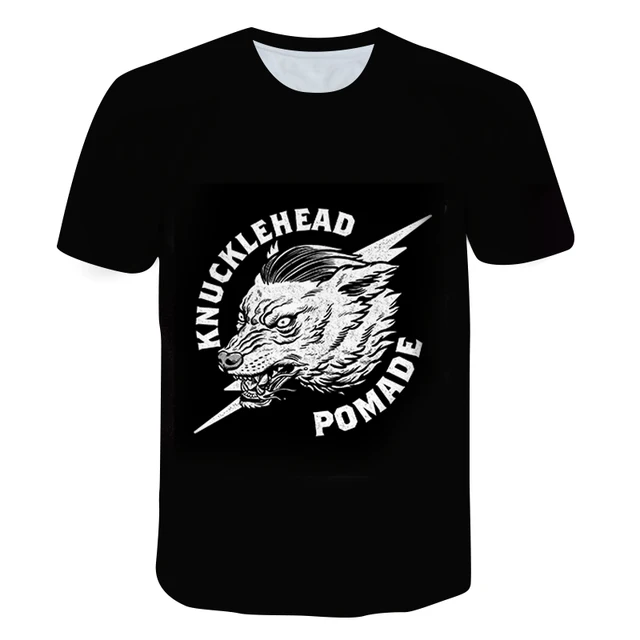 New Wolf T-shirt 3D Print Summer T shirt for Men Casual Oversized Men's Sports T-shirt O-neck hip hop Short Sleeve Tops Clothes t shirt for men-T871