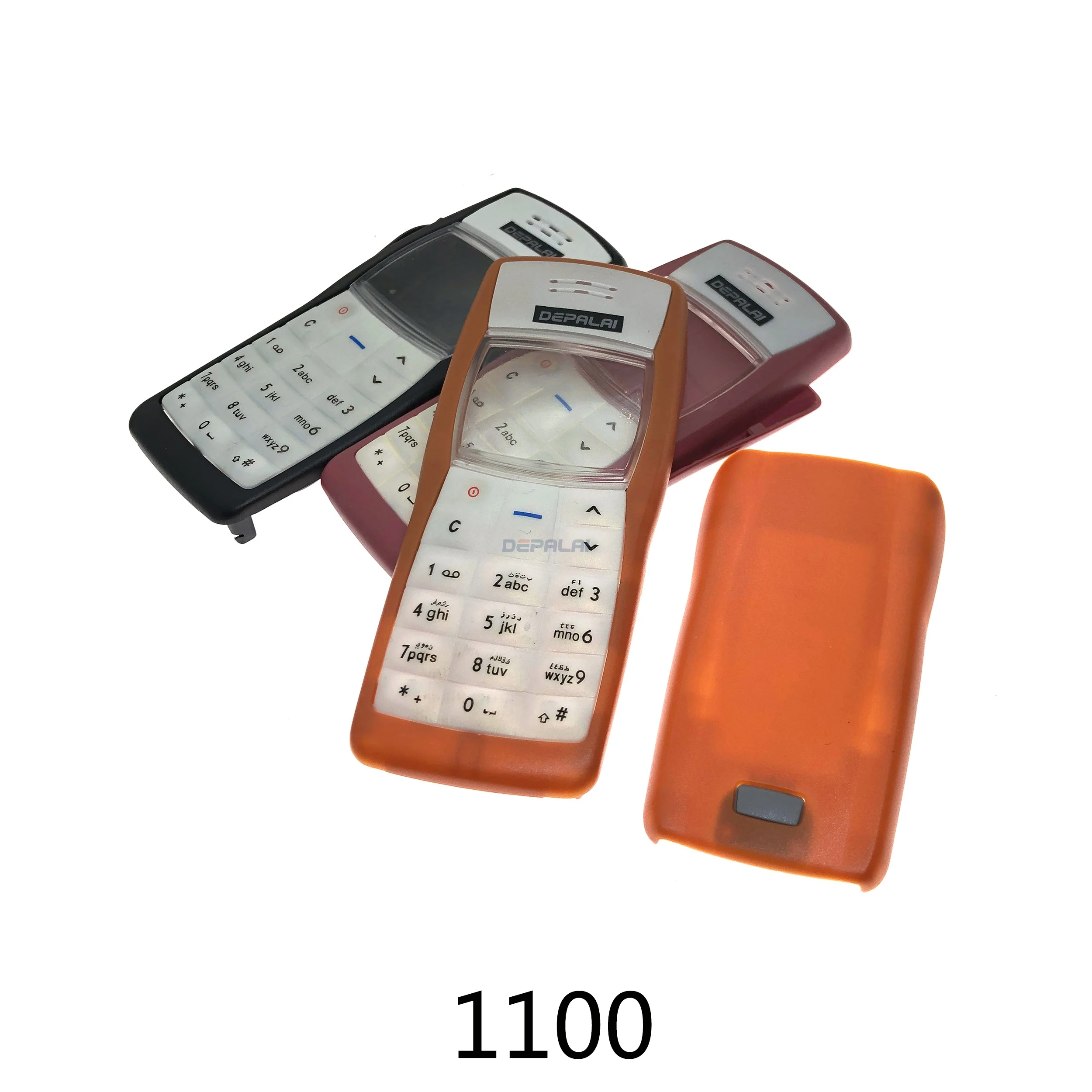 Полная передняя крышка клавиатуры для Nokia 1100 1110 1116 3100 батарея задняя высокое