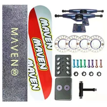 Street Skateboard Professional Fashion Beginner Longboard Kids Skate Board Shape Maple Patinetas De Skate Outdoor Sports KC50HB