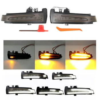 

LED Turn Signal Light Left+right 2129067501 Lamp Replacement Dynamic Side Mirror