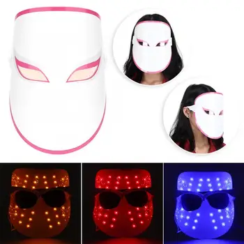 

Led Mask LED Photon Skin Rejuvenation Machine Spectrum Anti-Aging Brightening Repair Face Mask Ultrasonic Face