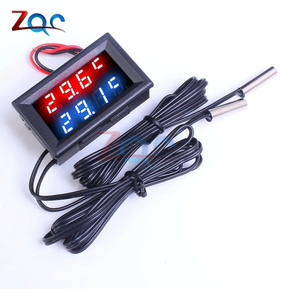 Digitales LCD Thermometer Temperaturmesser mit wasserdichtem Sensor Tester