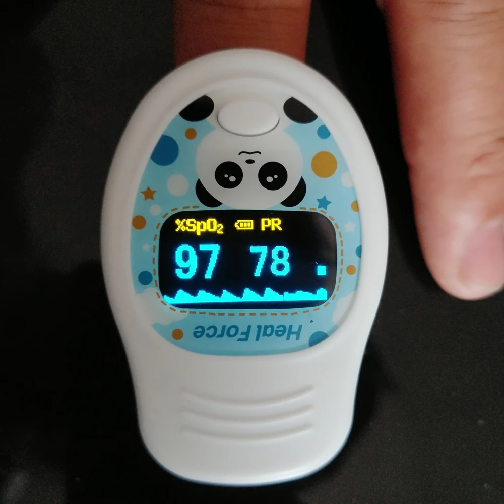 Медицинский детский пальцевой Пульсоксиметр для детей SpO2 измеритель насыщения крови кислородом соответствующие игрушки индукционный самолет