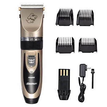 

Professional Pet Dog Cat Hair Trimmer 2 Types Grooming Clipper Pet Animal Hair Remover Cutter Machine Comb Kits