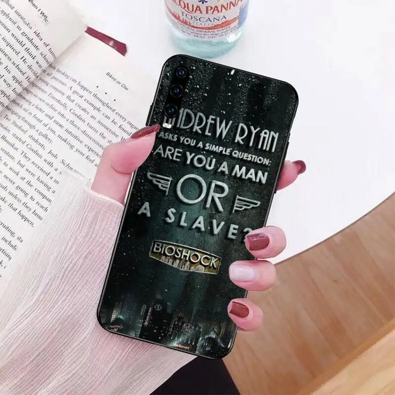 Мягкий чехол для телефона HPCHCJHM Bioshock с пользовательским фото Huawei Honor 20 10 9 8 8x 8c 9x 7c 7a