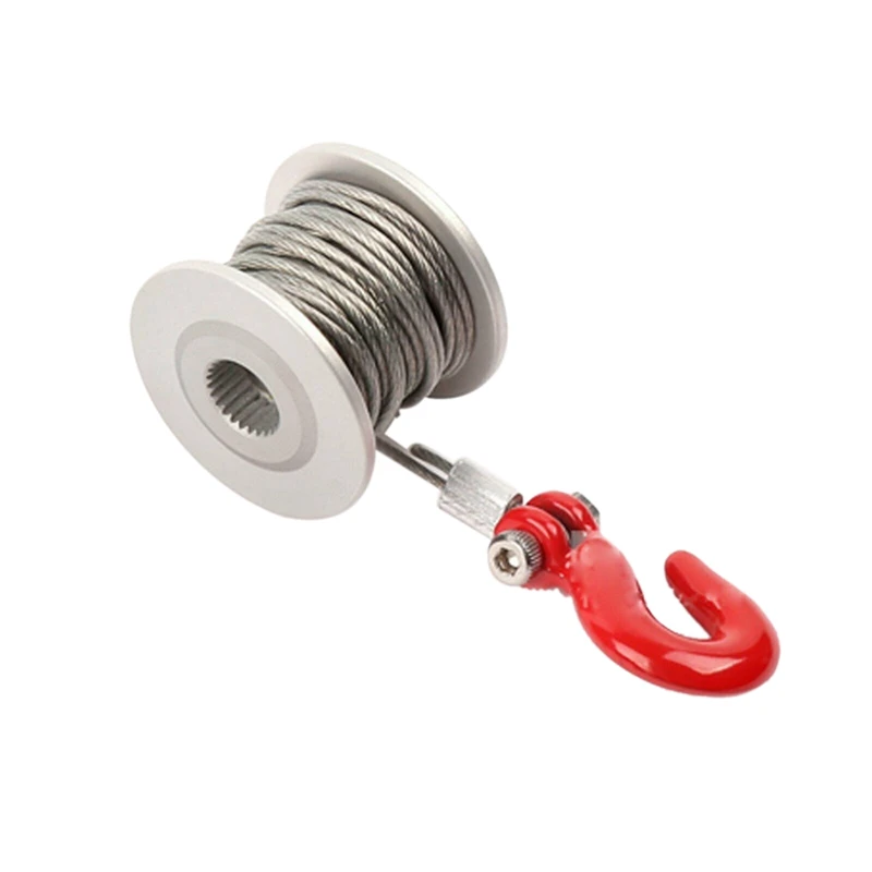 FBIL GRC 25T Servo Winch Drum RC Rock Crawler Steering Gear Winch