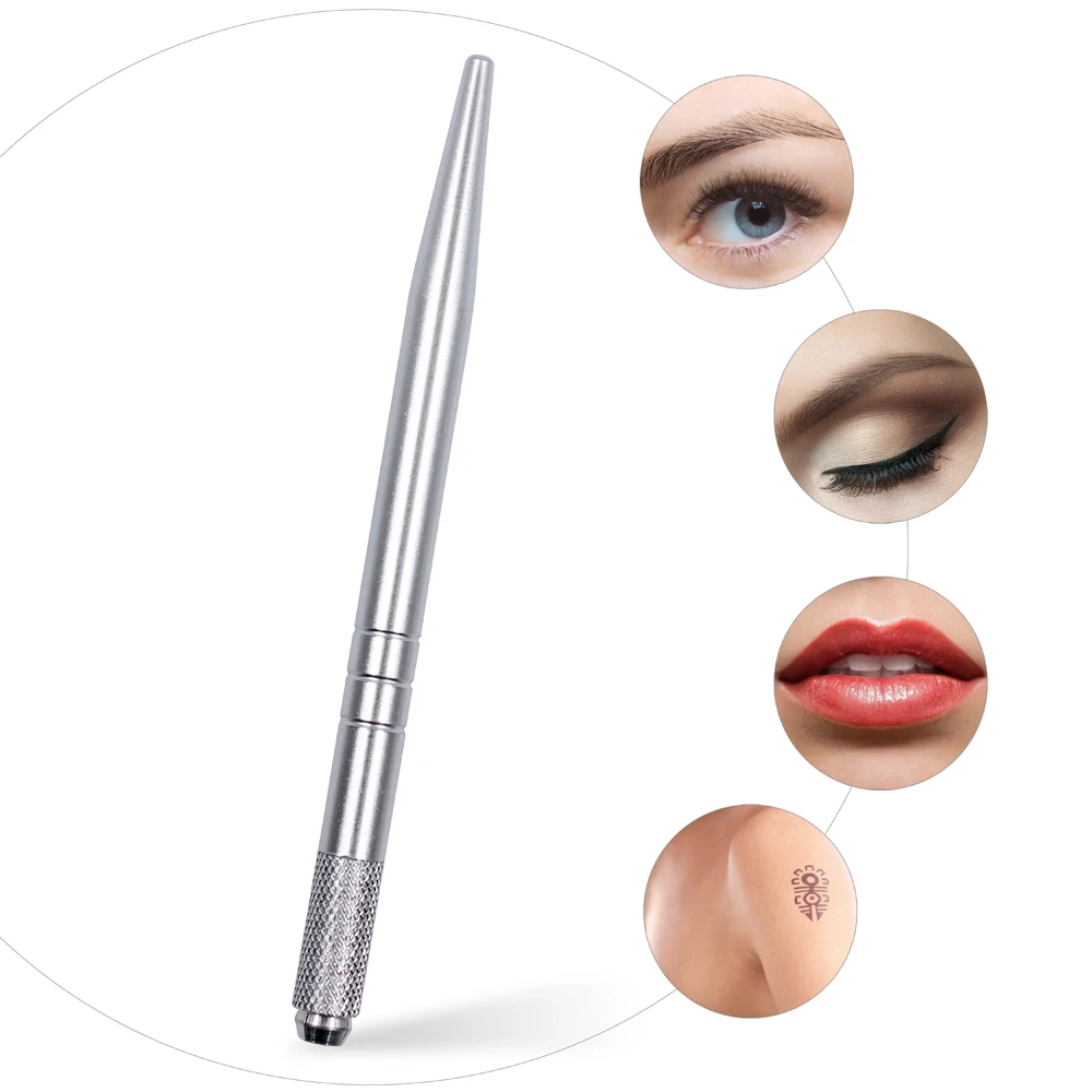 

Manual 3D Eyebrow Tattoo Microblading Pen Permanent Makeup Eyebrows Lip Tattoo Machine Pen Autoclave Handle