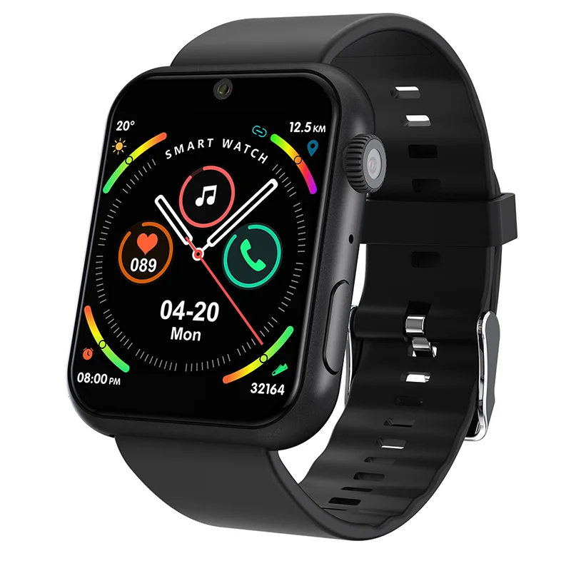 US $126.18 S888 4G Smart Watch Android 71 OS 50MP Dual Camera MTK6739 Quad Core 3GB 32GB Waterproof Wifi GPS Fitness Tracker Smartwatch