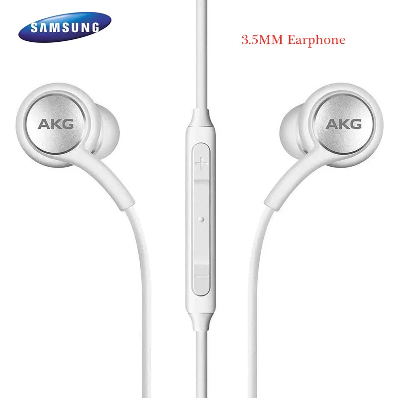 

Original Samsung Galaxy S10 Plus 3.5mm Earphones In-ear Wired Mic Volume Control Headset for S10E S9 S8 Plus A50 A40 A30 A20 C9