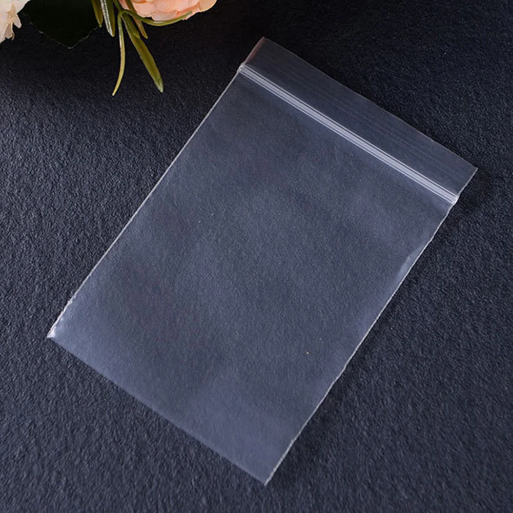 100 шт Ювелирные Монеты PE уплотнительная сумка для хранения еды поли Ziplock многоразовая практичная упаковка-диспенсер прозрачная кухня