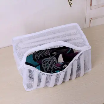 

Wash Bag Padded Net Laundry Shoes Protector Polyester Washing Shoes Machine Friendly Laundry Bag Drying Bag