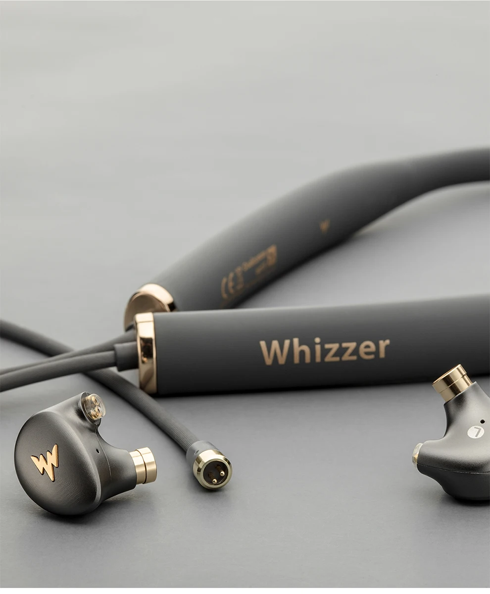 Whizzer W2 AM1 беспроводной Bluetooth кабель 2PIN/разъем MMCX поддержка Apt-X с микрофоном обновленный модуль для Android/iOS Bluetooth V5.0