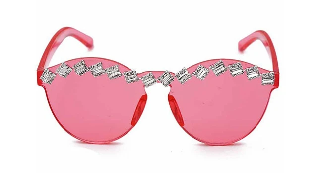 47145 бриллиантовые Onelens бескаркасные солнцезащитные очки для мужчин и женщин модные UV400 очки