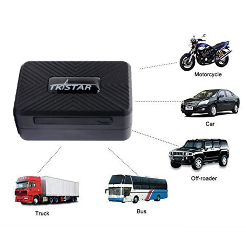 

Car Vehicle GPS Tracker Waterproof GSM GPRS GPS Locator With Anti-detection Anti-jammer Strong Magnet Long Battery Standby
