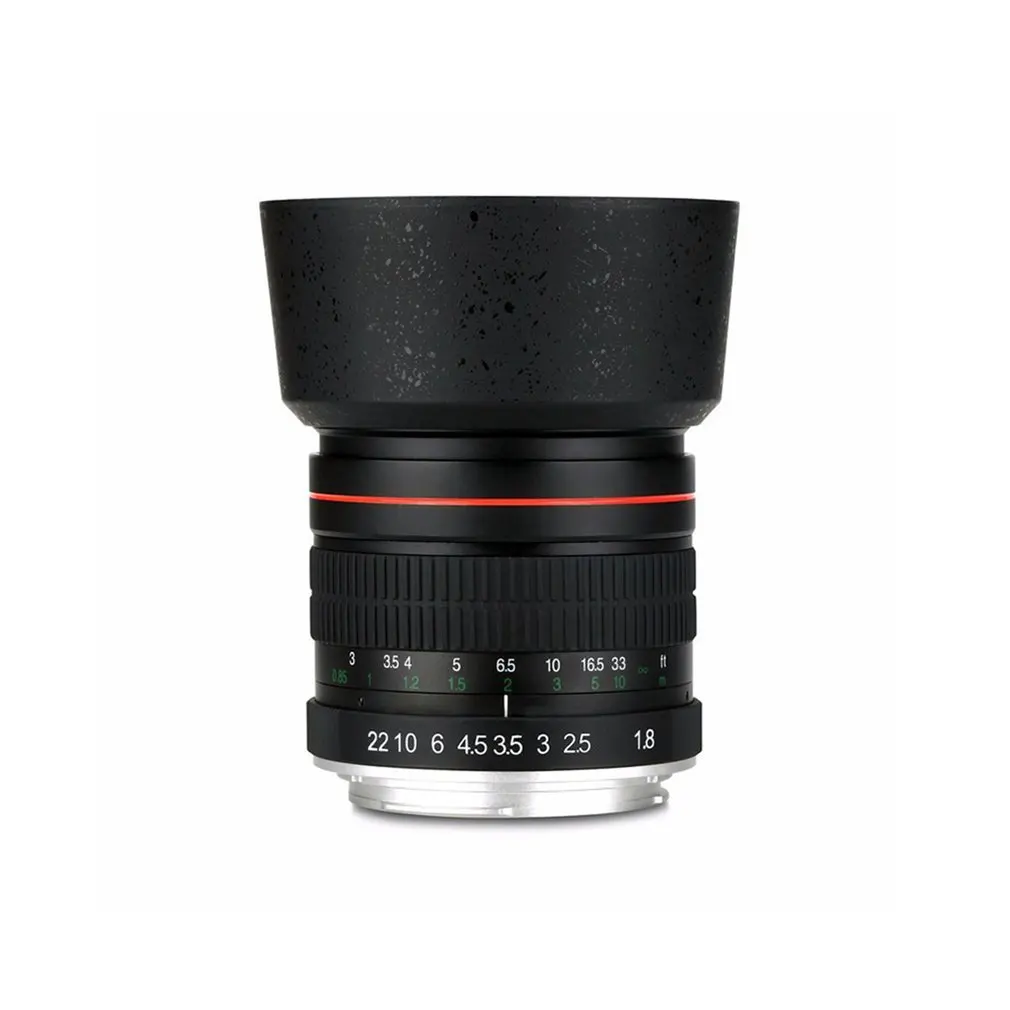 

Compact Size 85mm F1.8-F22 Manual Focus Portrait Lens Camera Lens for 550D 600D 700D 5D 6D 7D 60D DSLR Cameras