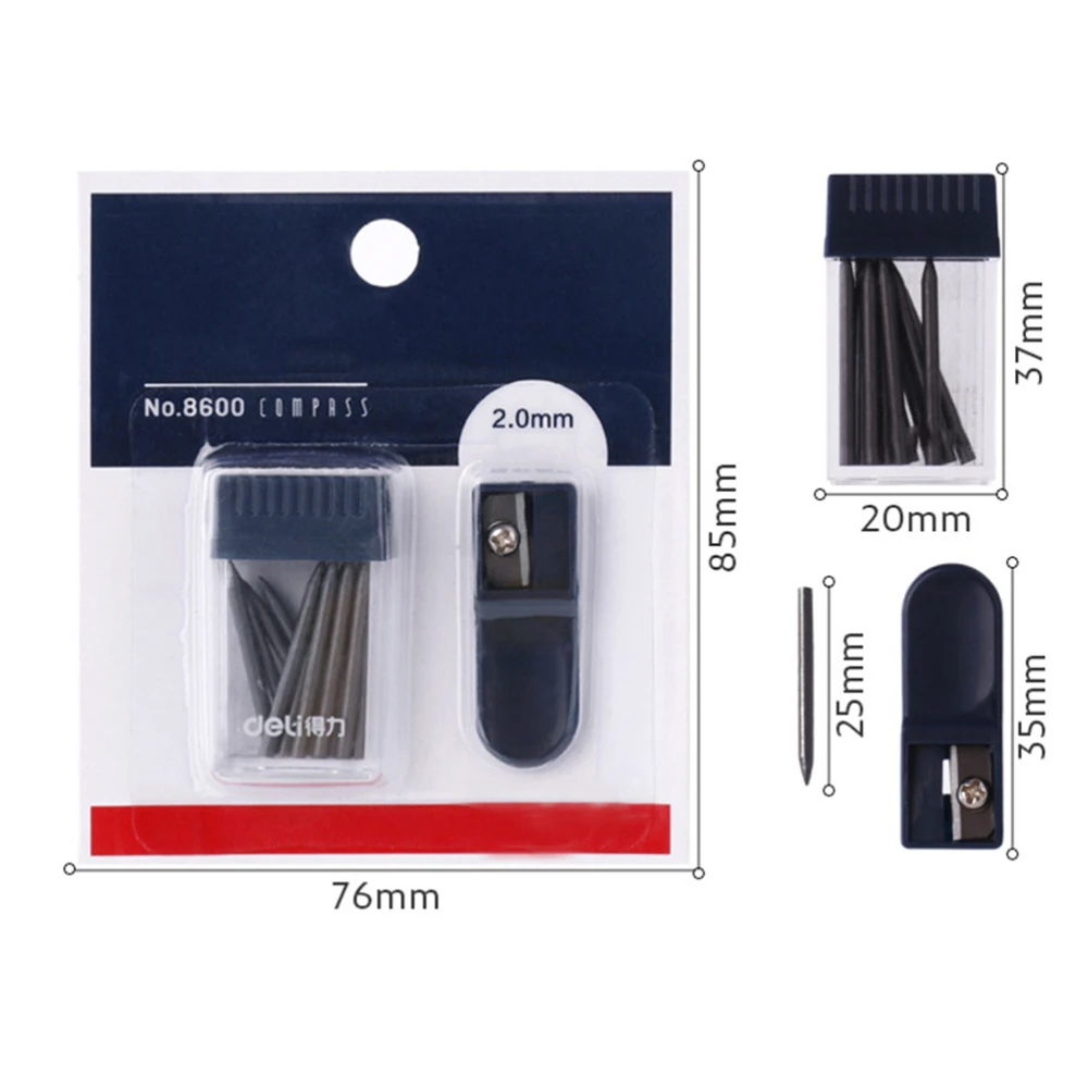 Compass Core Pencil Sharpener Pencil Lead Stationery Drafting Tool School HoWCA Compass Core Pencil Sharpener Pencil Lead Stationery Drafting Tool School HoWCA
