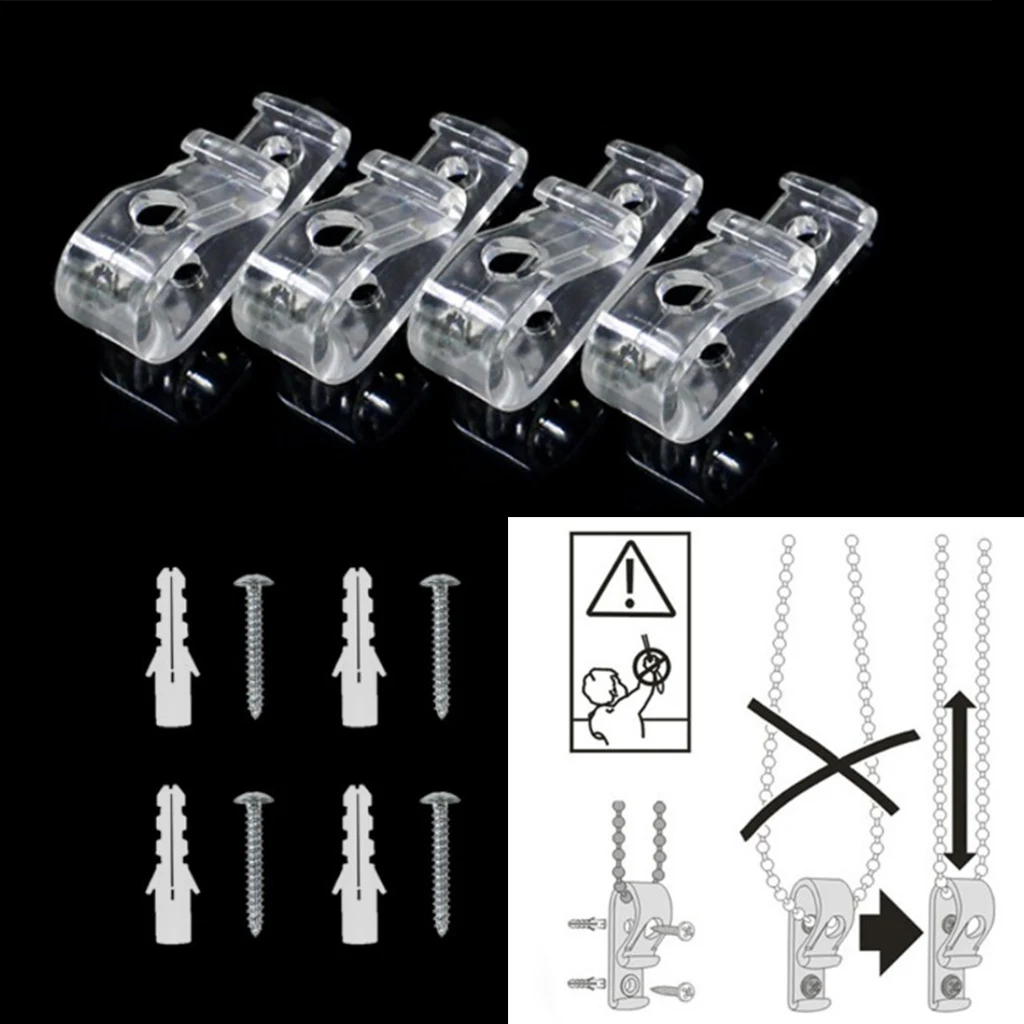 Cuerda de cadena de cuentas para persiana enrollable y romana, reparación  de cadena de persiana enrollable de plástico blanco, cuerda de cuentas de  cortina enrollable - AliExpress