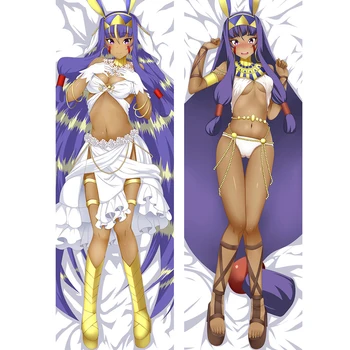 

Anime Fate/Grand Order Dakimakura Nitocris Hugging Body Pillow Case Peach Skin 2way Tricot Pillow Cover