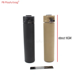 

Water bullet Toys gun parts Socom Jinming 9/10 Water bullet gun 14mm Reverse Teeth Muffler Decorative Front Tube ACR 416 M4 QD29