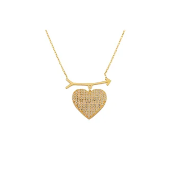

Heart Gold Necklace 02-360-K0890