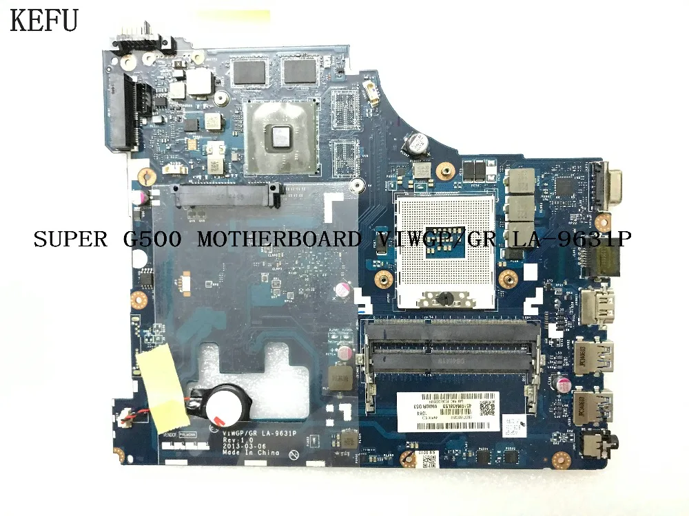 Быстрая доставка. Новый товар. Материнская плата VIWGP/GR LA 9632P для ноутбука LENOVO G500