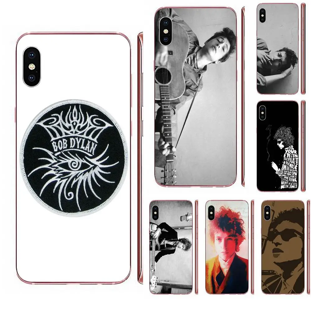 Чехлы из ТПУ для Apple iPhone 4 4S 5 5C 5S SE SE2 6 6S 7 8 11 Plus Pro X XS Max XR телефонные чехлы Боб Дилан |
