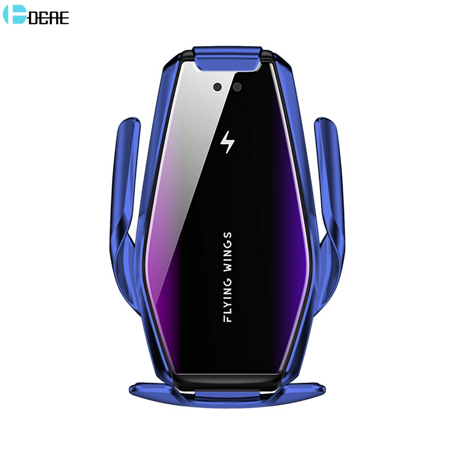 Qi Wireless Car Charger Automatic 15W Fast Charging Holder for iPhone 12 11 XR XS 8 Samsung S20 S10 Infrared Sensor Phone Mount