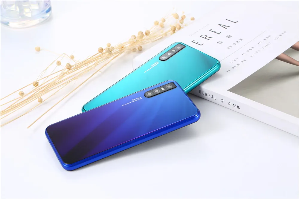 A90 19:9 HD water drop screen 6.26" smartphones Quad core 4GB RAM 64GB ROM 13MP Android celulares face ID unlocked mobile phones