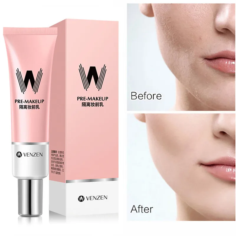 New-Korea-Cosmetics-Facial-Primer-Base-Makeup-for-Face-Brighten-Skin-Pore-Concealer-Primer-Cream-Rose