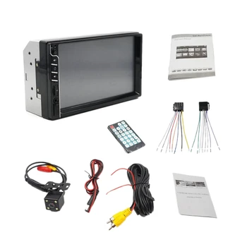 

7 Inch LED Hd Press Screen Stereo 2 Din Car Multimedia Radio Bluetooth Mp5 Player 7033