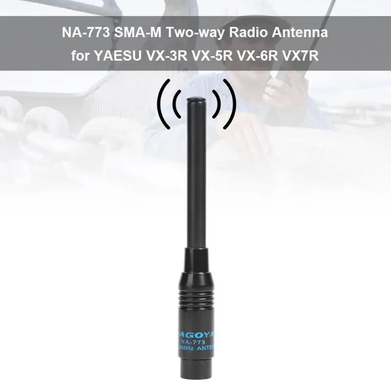 NA-773 иди и болтай Walkie антенна для рации 13~ 42 см двухчастотный иди и болтай walkie-антенна для рации SMA для YAESU VX-3R VX-5R VX-6R VX-7R