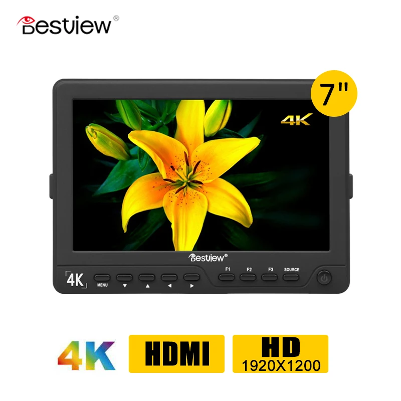US $169.00 Bestview S7 7 inch Filed Monitor HDMI 1920X1200 4K Full HD IPS Monitor For Sony GH4 Canon Nikon Fujifilm Camera Monitoring