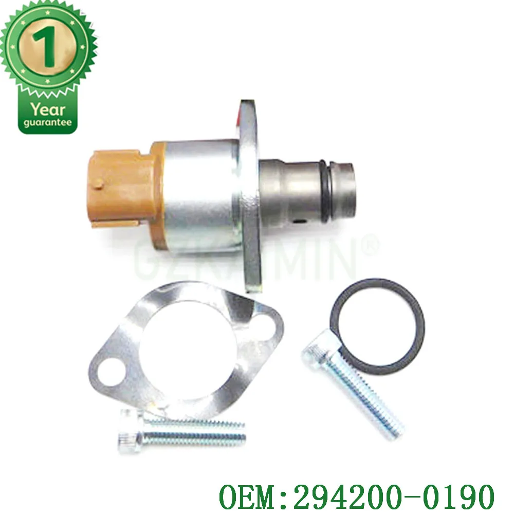 

Common Rail High Pressure Fuel Pump Regulator Metering Solenoid Suction Control SCV Valve Unit Assy 294200-0190 For Denso Nissan