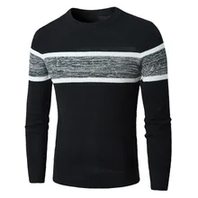 *#Best Price 2019 Men Sweaters Autumn Winter Casual Knitted Soft Cotton Pullovers New Fashion Striped O-Neck Sweater Coat Man 3XL *#Best Price 2019 Men Sweaters Autumn Winter Casual Knitted Soft Cotton Pullovers New Fashion Striped O-Neck Sweater Coat Man 3XL