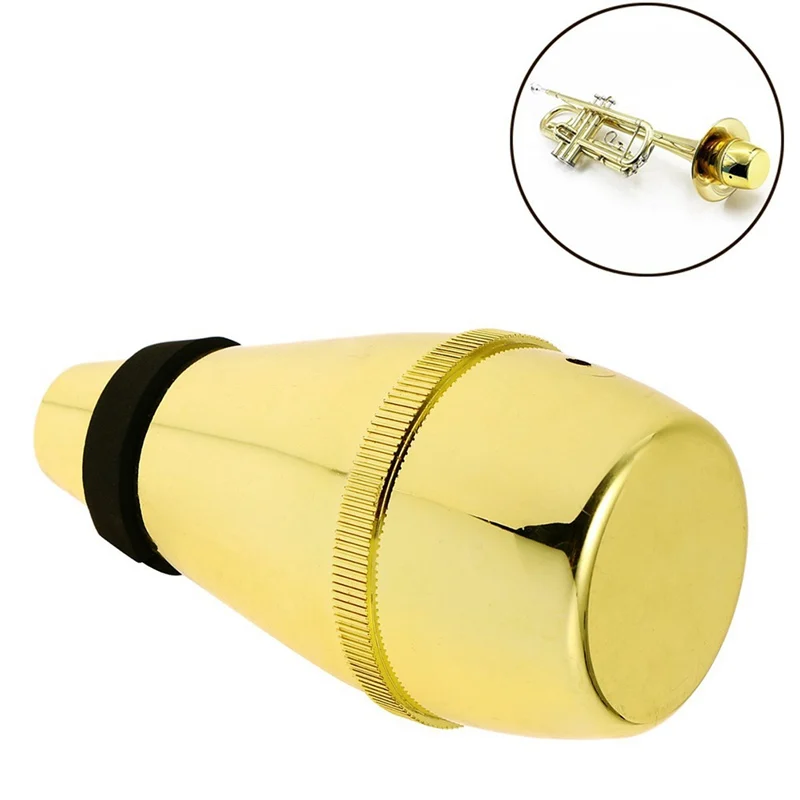 Trumpet Mute for Practice(Gold