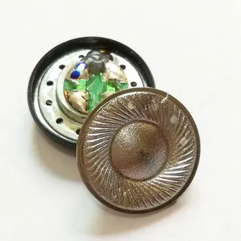 

15.4mm Earphone Speaker For MX500 Heatset Driver Titanium film 32ohm 110DB Monitor Flat Earphone Speaker Diy 2PCS