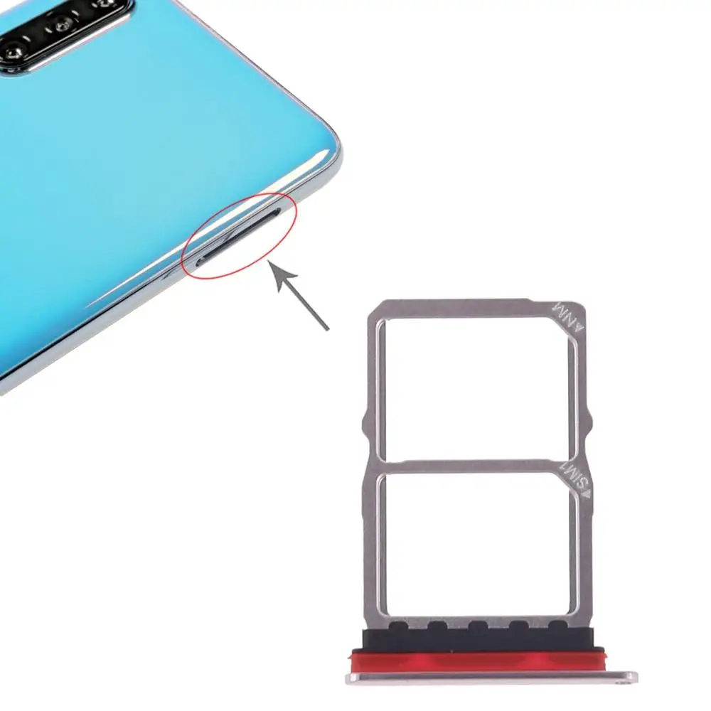 цена iPartsBuy SIM Card Tray + NM Card Tray for Huawei P30