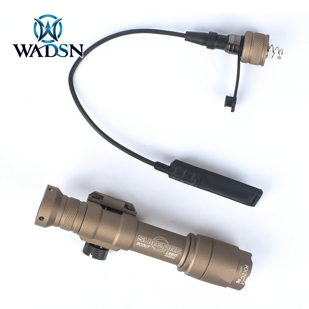 WADSN Surefir M600C Глок для страйкбола фонарики 340 люмен дистанционный двойной