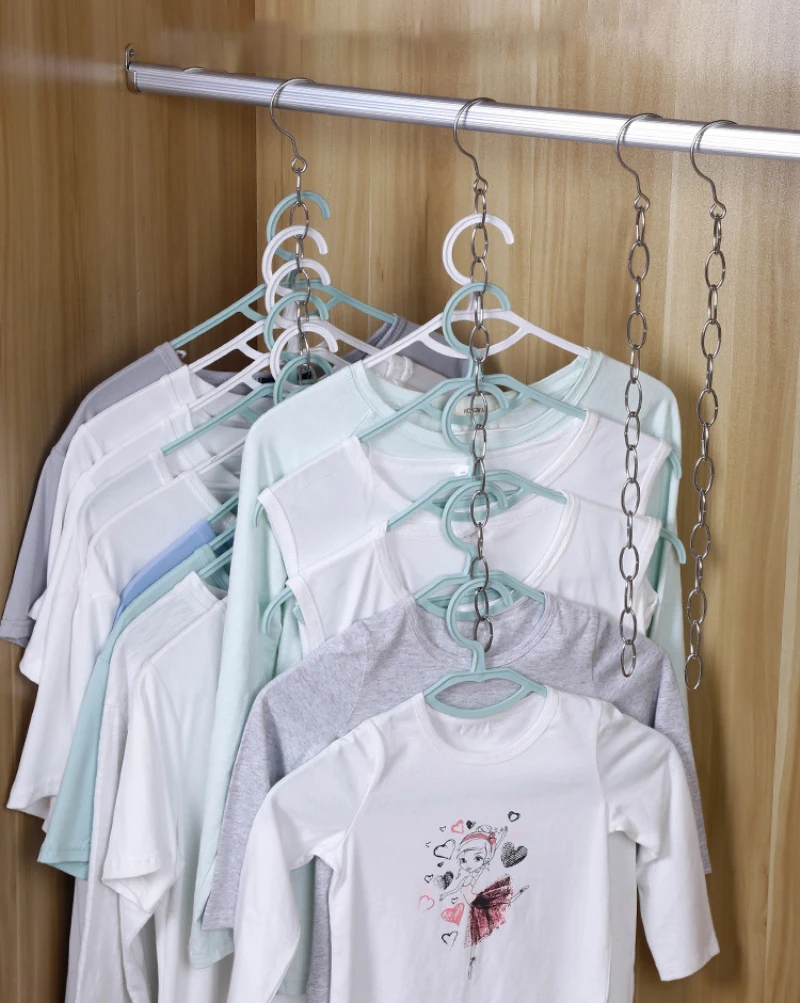 14 Hanging Hole Wardrobe Clothes Hangers clothes hanger,storage hanger