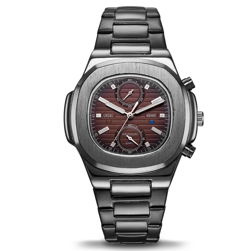 2023 Year Military  Luxury   Watch for Men  Quartz Stainless Steel  Chronograph  Sports  Waterproof  Copy  watch For Men