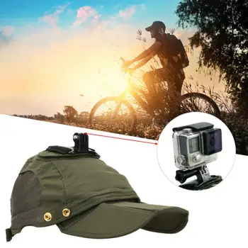 

camera accessories Sports Camera Multifunction Waterproof Baseball Hat Peaked for DJI Osmo Action/Gopro action cam