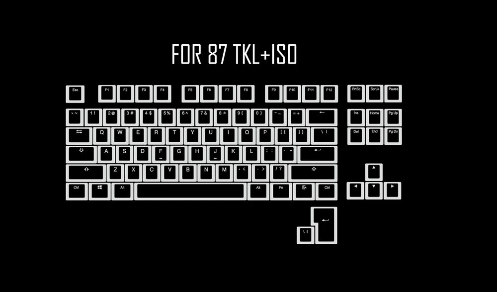 para teclados mecânicos leite branco rosa preto